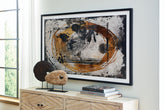 Warmstead Furniture - Ashley Furniture - Clefting Wall Decor - Wall Art / Black/Caramel/Tan - A8000374